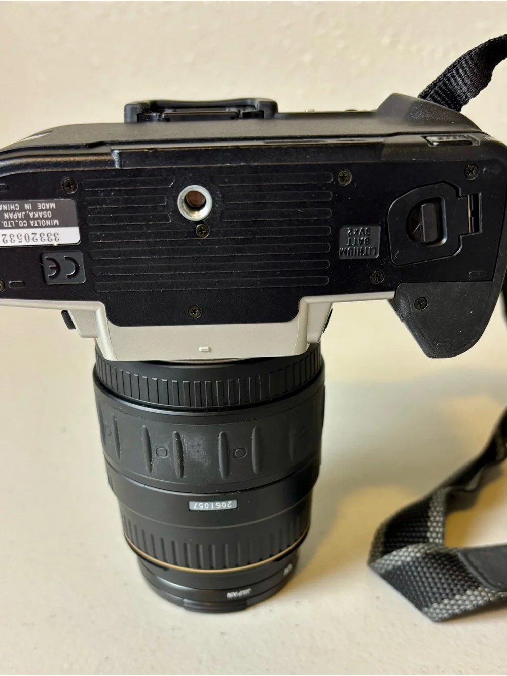 Minolta: Maxxum 5 -35mm Camera With Quantaray 55mm Lens